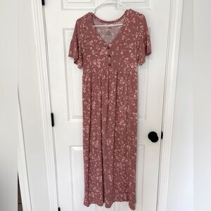 Size medium floral maternity dress